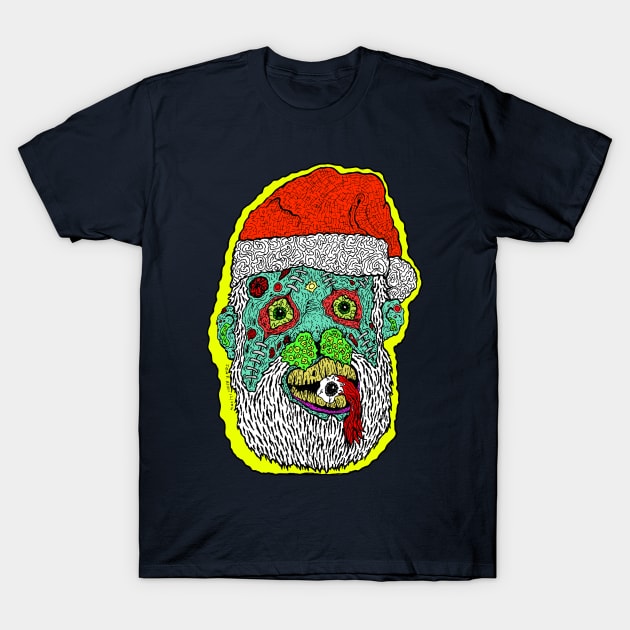 Awful Santa T-Shirt by Pop Wasteland